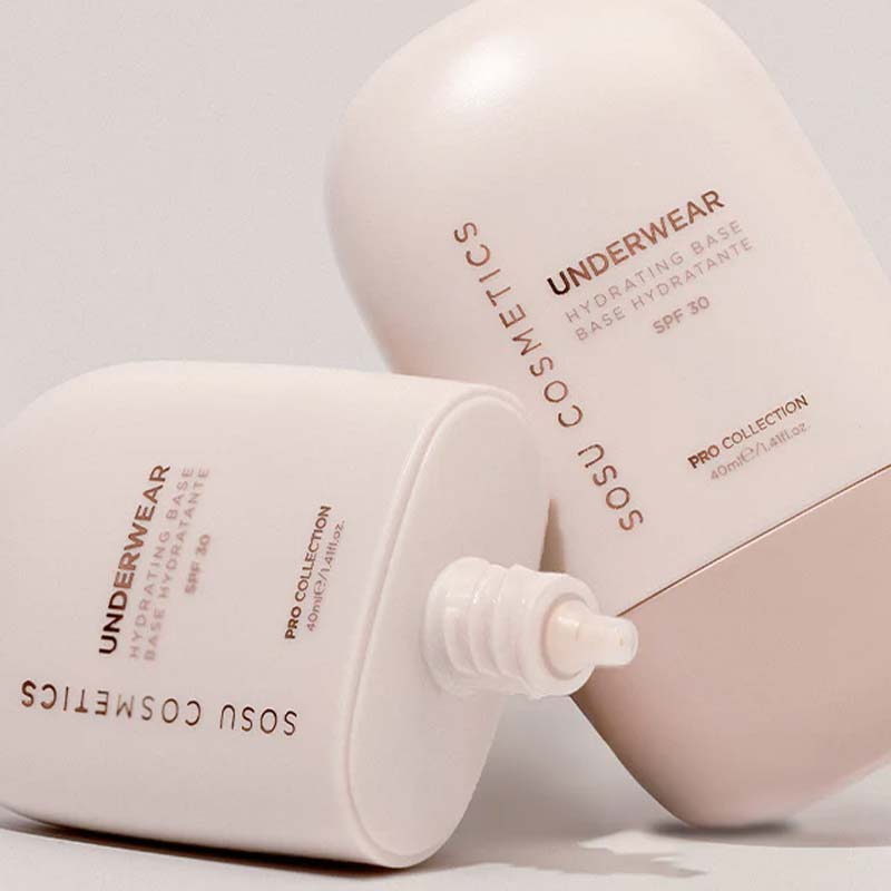 SOSU Cosmetics Underwear Hydrating Base Stylised Bottle Photo