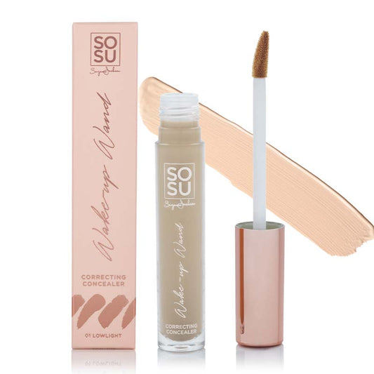 SOSU by Suzanne Jackson Wake-Up Wand Correcting Concealer | shade 01 lowlight | vegan concealer