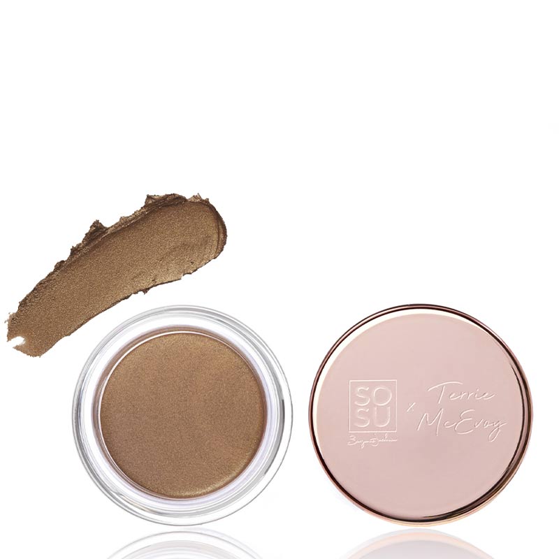 SOSU x Terrie McEvoy Daydream Eye Glow Pot | eyeshadow look