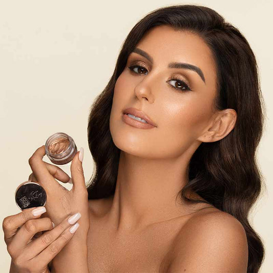 SOSU x Terrie McEvoy Daydream Eye Glow Pot | terrie and suzanne jackson gold pigments