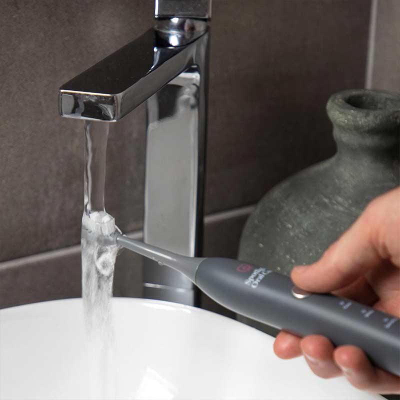 Spotlight Oral Care Graphite Grey Sonic Toothbrush | teeth discoloration