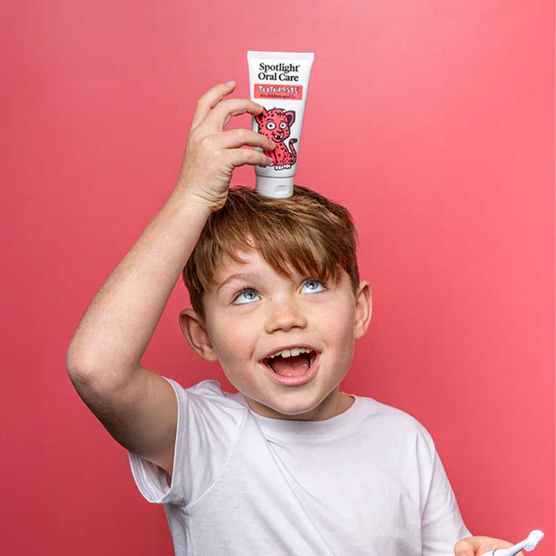 Spotlight Oral Care Kids Toothpaste, strawberry toothpaste, childrens oral care