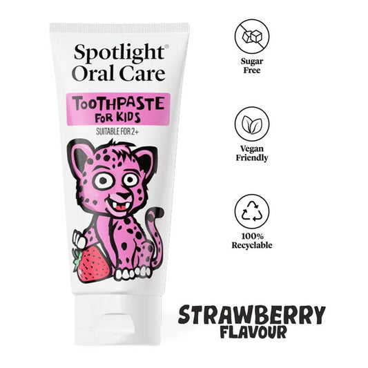 Spotlight Oral Care Kids Cheetah Strawberry Toothpaste