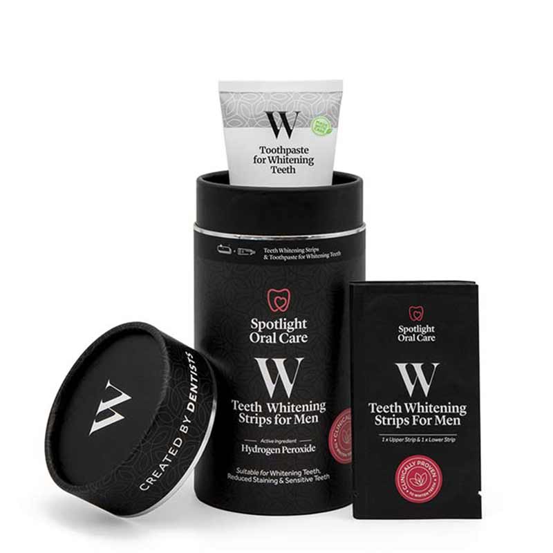 Spotlight Whitening Men's Teeth Whitening Strips | teeth whitening