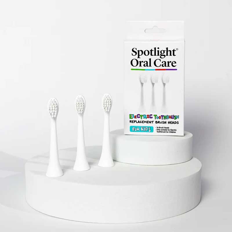 Spotlight Oral Care Kids Electric Toothbrush Replacement Brush Heads, electric toothbrush for kids