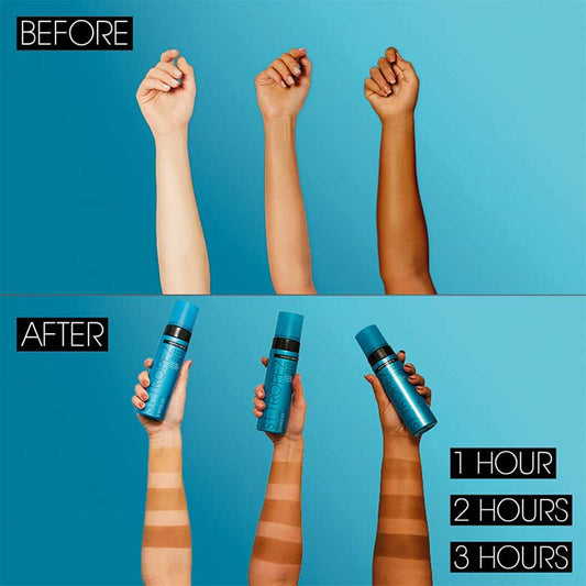 St. Tropez's Self Tan Express | before and after