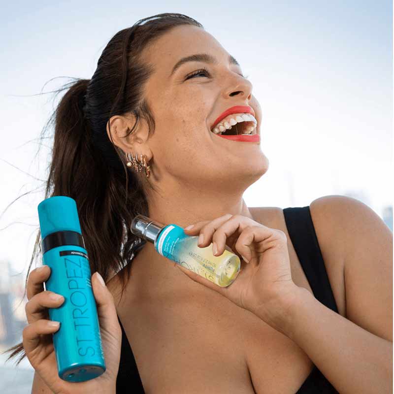 St. Tropez's Self Tan Express | ashley graham