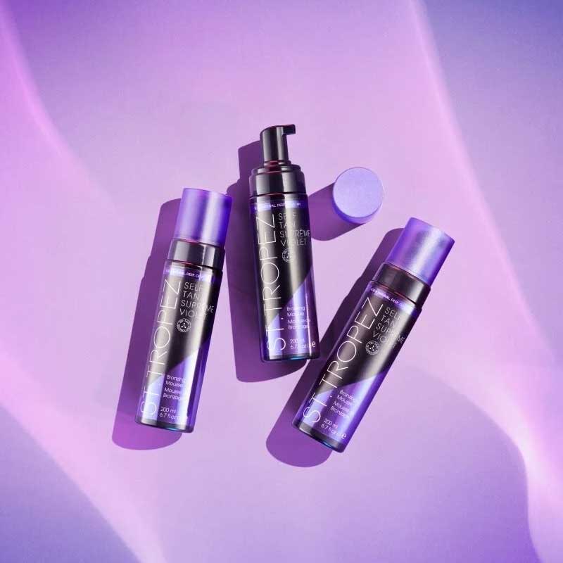 St. Tropez Ultra Dark Violet Mousse | hydrates | soft | smooth | nourished