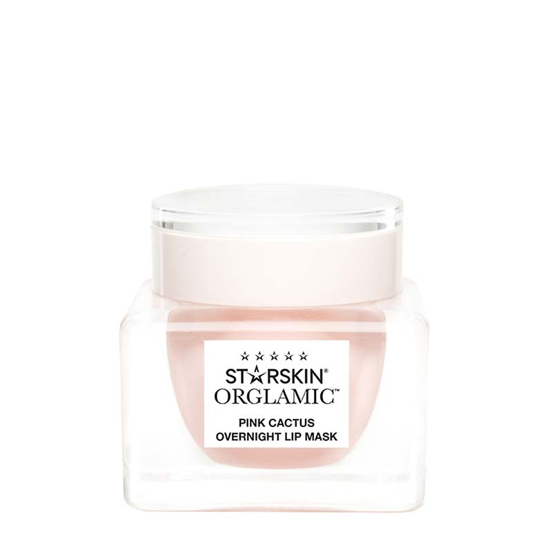 STARSKIN Orglamic Pink Cactus Overnight Lip Mask | Lip Treatment | Lip Mask