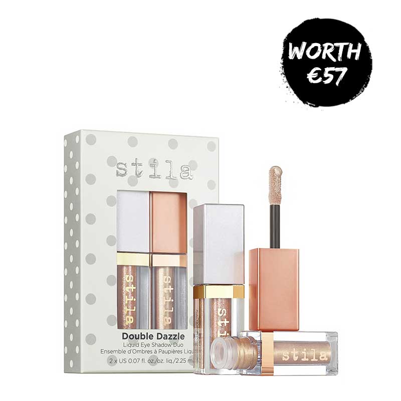 Stila Double Dazzle Liquid Eye Shadow Duo Gift Set
