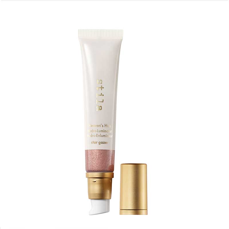 Stila Heavens Hue Hydro Luminator | glowy base makeup | glowing skin | illuminating primer | liquid highlighter | glow enhancer | bronze drops