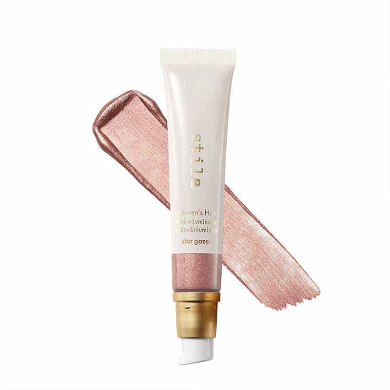 Stila Heavens Hue Hydro Luminator | glowy base makeup | glowing skin | illuminating primer | liquid highlighter | glow enhancer | bronze drops