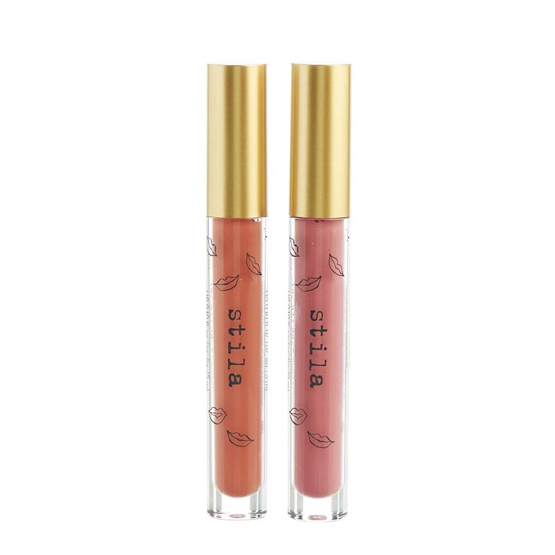 Stila Kisses Make Me Happy Stay All Day Liquid Lipstick Duo Gift Set