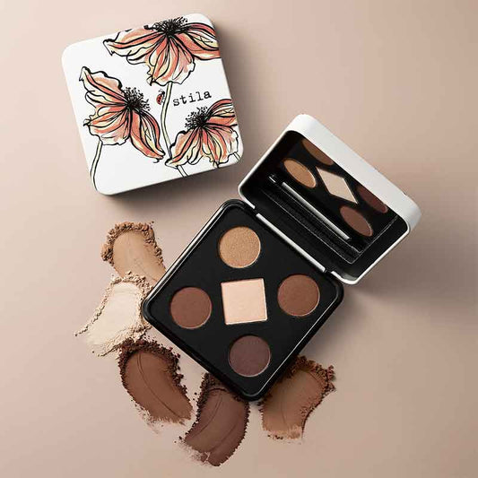 Stila Pocket Play Eyeshadow Palette Desert Blooms Stylised Image