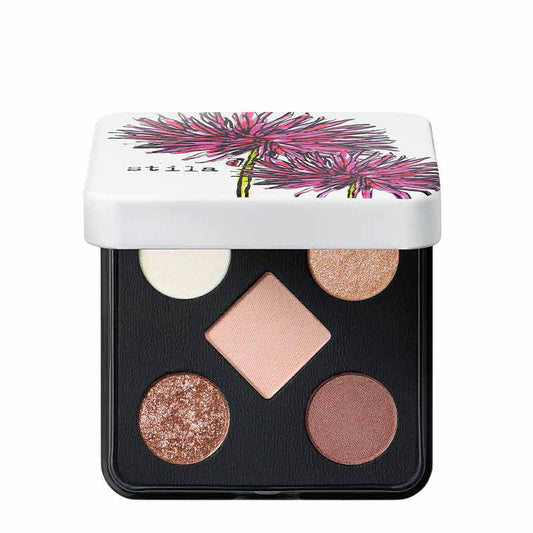 Stila Pocket Play Eyeshadow Palette Pretty Petal Open