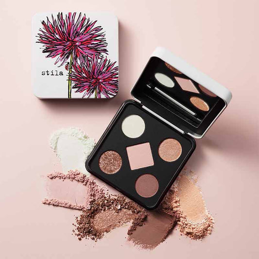Stila Pocket Play Eyeshadow Palette Pretty Petal Stylised Image
