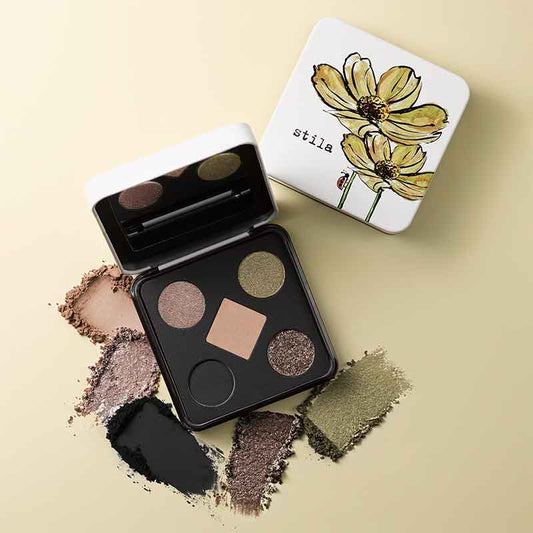 Stila Pocket Play Eyeshadow Palette Wild Flowers Stylised Image