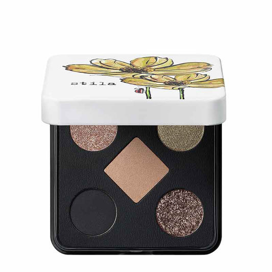 Stila Pocket Play Eyeshadow Palette Wild Flowers, Neutral eye look