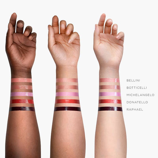 Stila Semi-Gloss Lip & Eye Paint | Stila Bohemian Renaissance Collection | arm swatches