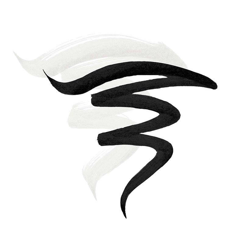 Stila Stay All Day Dual Ended Eye Liner | shade snow swatch