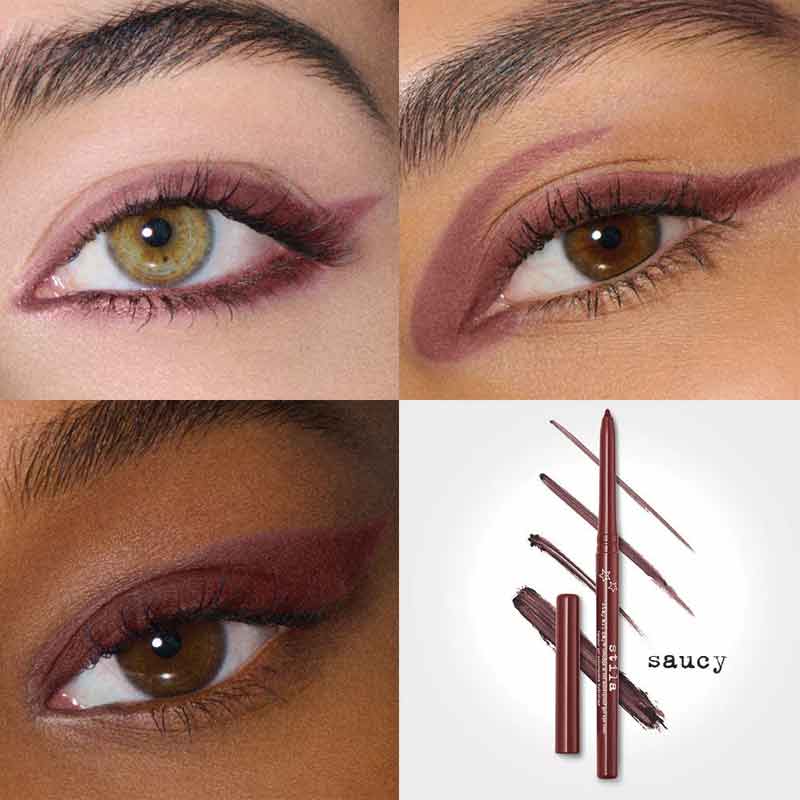 Stila Stay All Day Smudge & Set Waterproof Gel Eye Liner Saucy