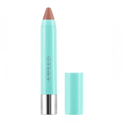 Sweed X Lydia Millen Le Lipstick | Butter balm-like lip crayon | Delivers glossy shine and plumped effect | Hydrates and nourishes lips | Buildable color | Smooth and comfortable formula | Wild Rose
