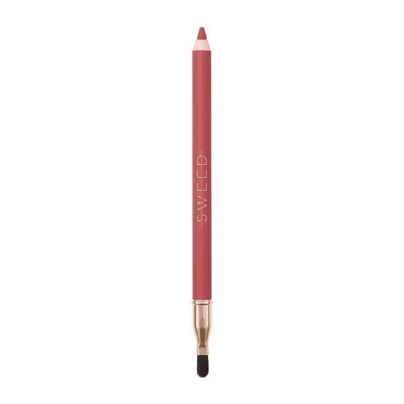 Sweed X Lydia Millen Lip Liner | Color-rich formulation | Velvet finish | Glides effortlessly | Locks in moisture | Keeps lips soft and supple | Rose Petal