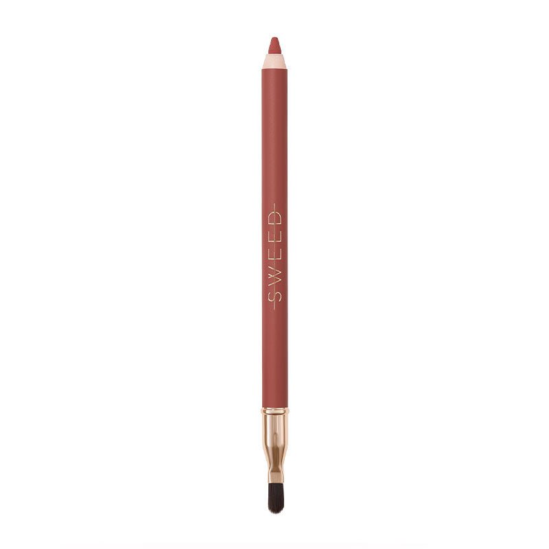 Sweed X Lydia Millen Lip Liner | Color-rich formulation | Velvet finish | Glides effortlessly | Locks in moisture | Keeps lips soft and supple | Rose Thorn