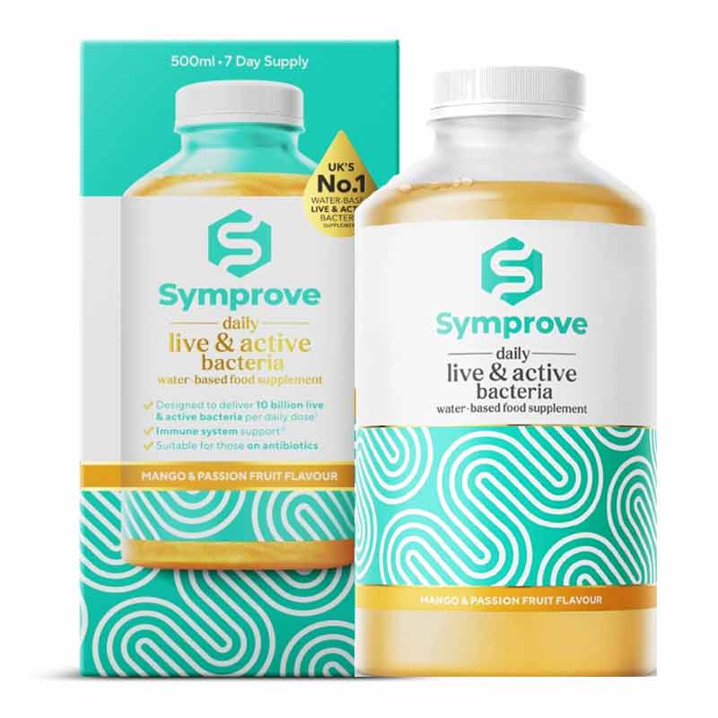 Symprove Mango & Passionfruit Gut Health Supplement 1 week supply