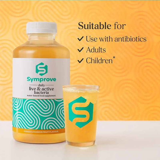 who is Symprove Daily Live & Active Bacteria Gut Supplement suitable for