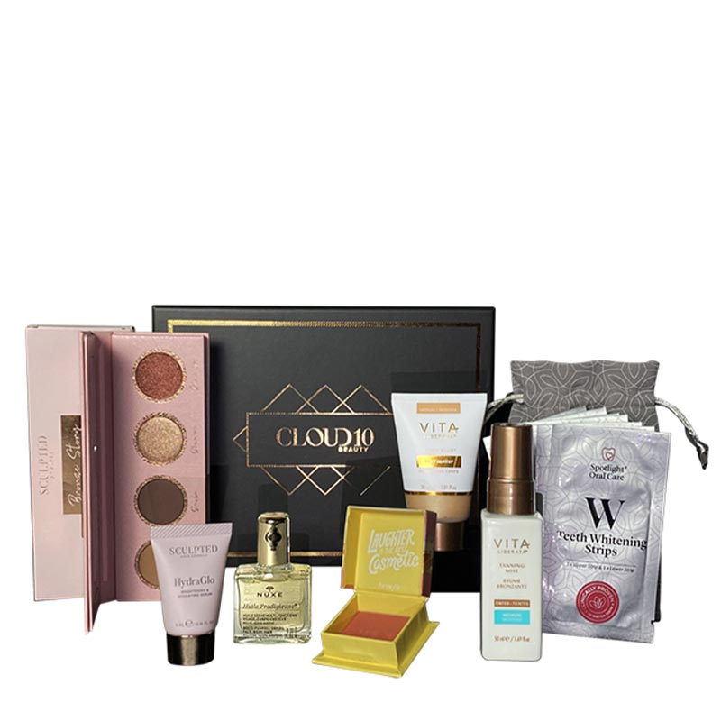 The Cloud 10 Beauty #GLAMHAUL Gift Set | makeup teeth whtiening gift set 2022 | hot christmas gifts 2022