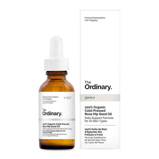 The Ordinary 100% Organic Cold-Pressed Rose Hip Seed Oil | Moisturise | Repair | Regenerate | Skin | Scars | Fine lines | Dark spots