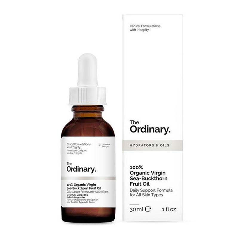 The Ordinary 100% Organic Virgin Sea-Buckthorn Fruit Oil | Fatty Acids | Antioxidants | Aging | Skin