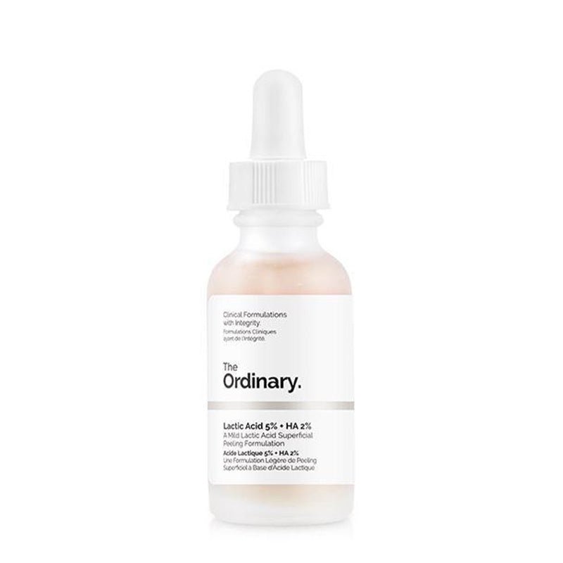 The Ordinary Lactic Acid 5% + HA 2% | AHA treatment | Exfoliate | Brighter Skin