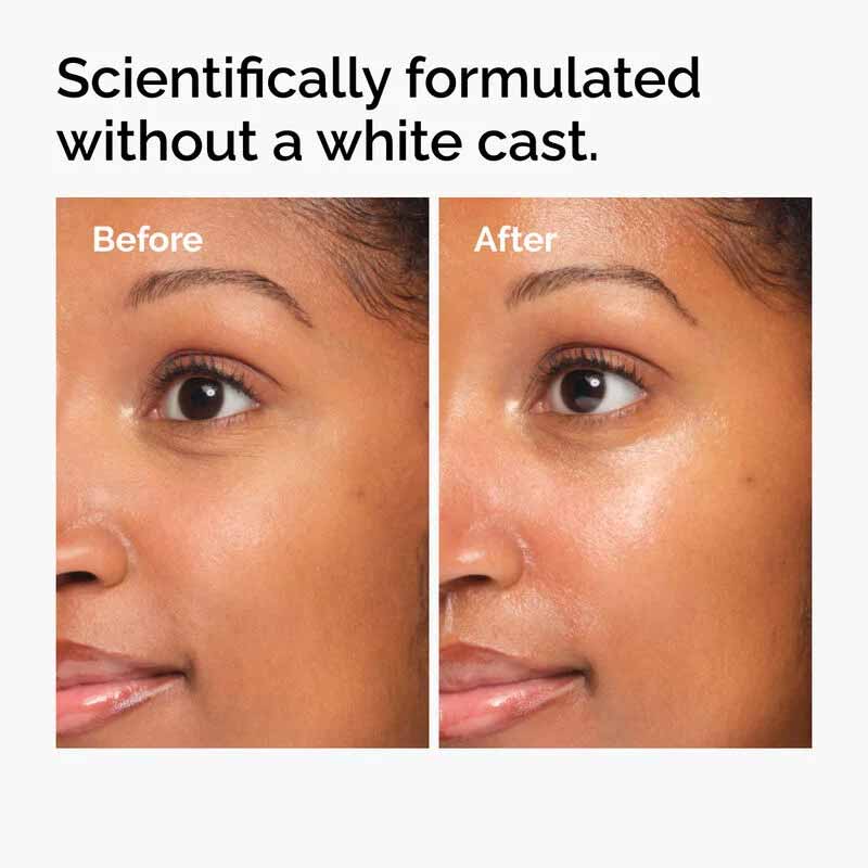 The Ordinary UV Filters SPF 45 Sunscreen Serum Before And After Without White Cast