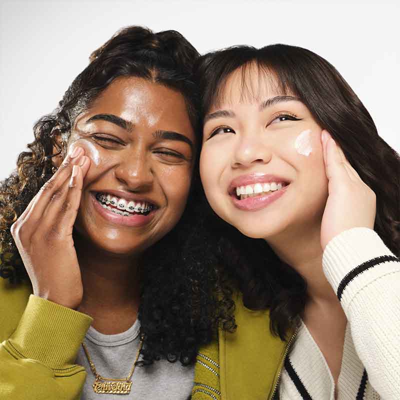 The Ordinary UV Filters SPF 45 Serum on different skin tones, sunscreen with no white cast