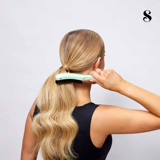 The Smooth Company Mane Master Curved Smoothing Hair Brush | Salon-worthy smoothness | Smooths hair | Reduces frizz