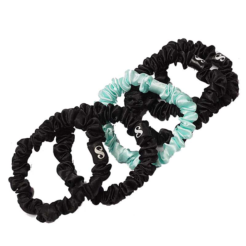 The Smooth Company Silk Satin Hair Ties