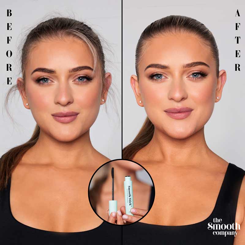 The Smooth Company Smooth Stick, slick back hair