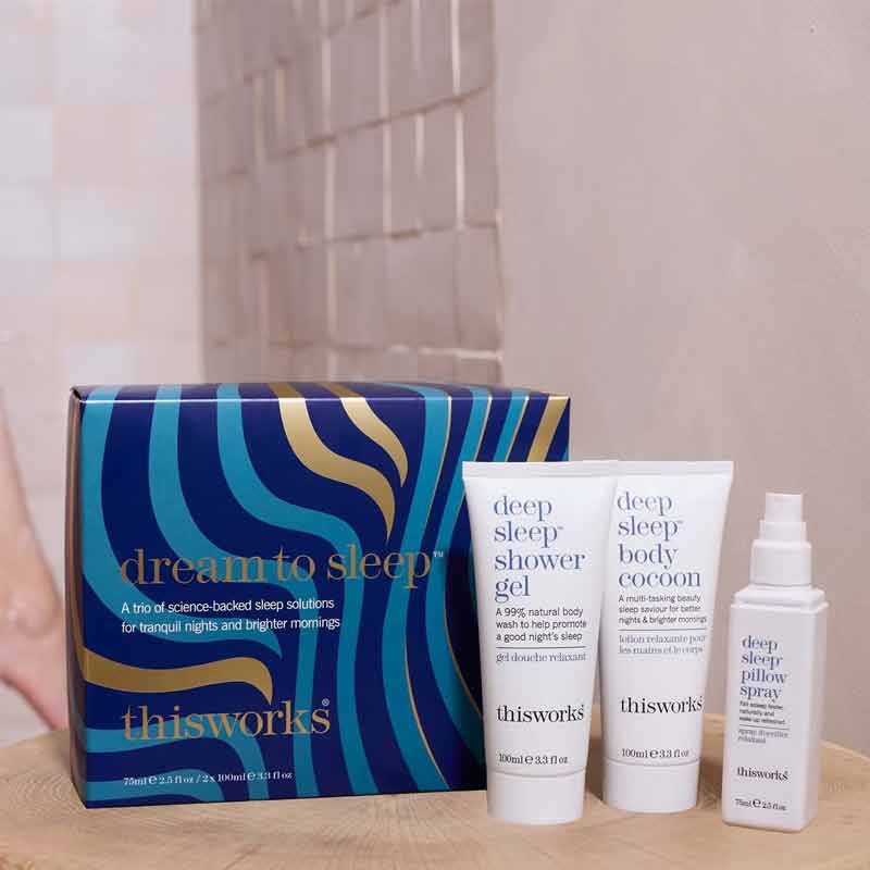 This Works, Deep Sleep Pillow Spray, gift set for her, Christmas gifts
