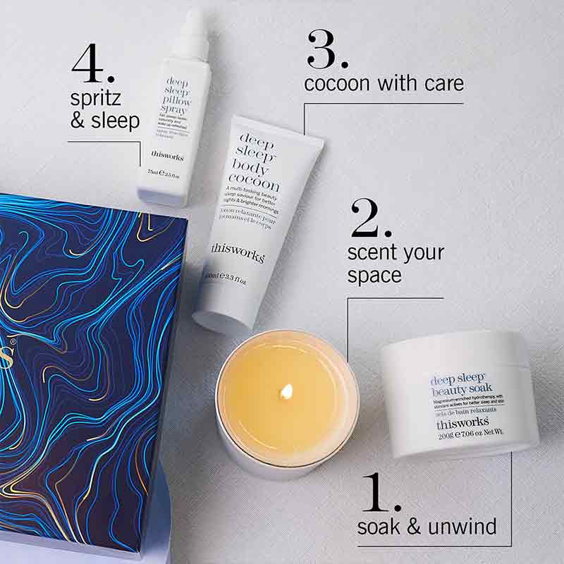 This Works With Sleep Comes Beauty Gift Set