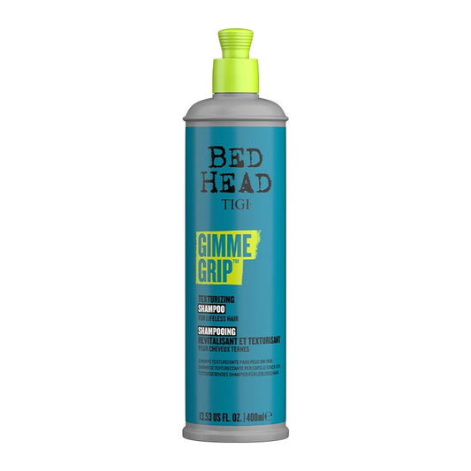 TIGI Bed Head Gimme Grip Texturizing Shampoo | flat hair | add volume