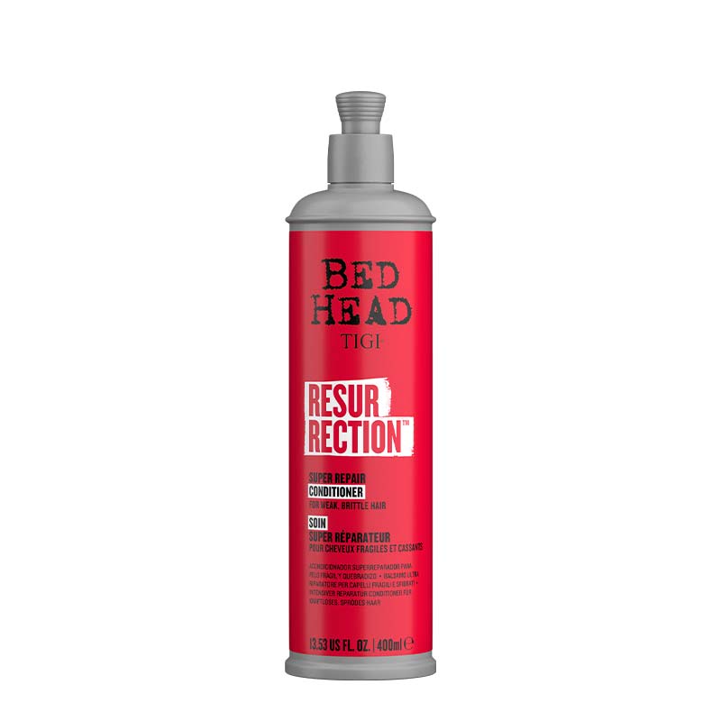 TIGI Bed Head Resurrection Super Repair Conditioner | damaged hair | weak hair | brittle hair | damage defying conditioner
