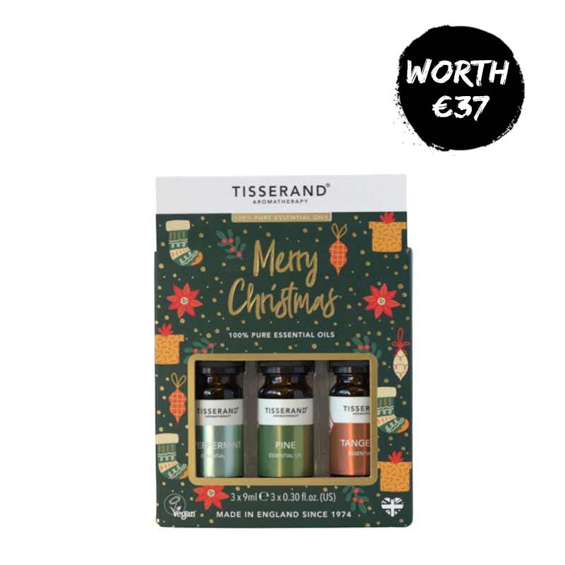 Tisserand Merry Christmas Oil Trio Gift Set Discontinued