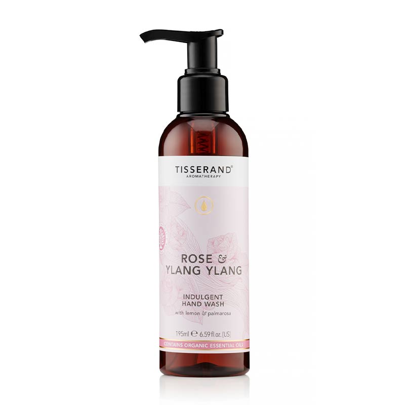Tisserand Rose and Ylang Ylang Hand Wash | liquid hand soap | indulgent | aromatherapy