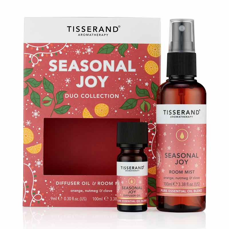 Tisserand Seasonal Joy Diffuser Oil Duo, christmas gifts, aromatherapoy, essential oils