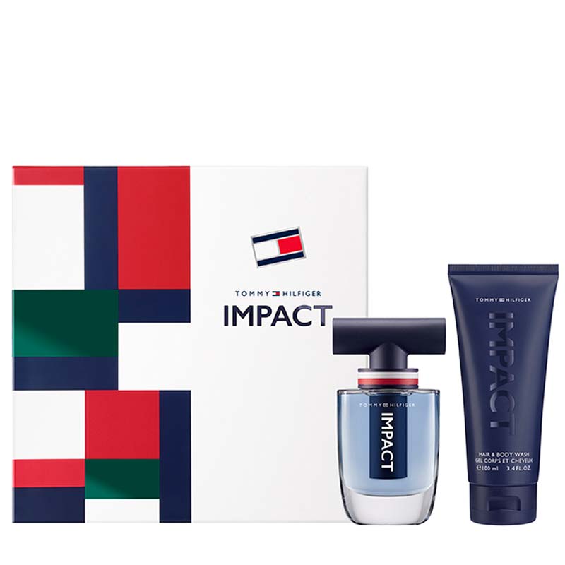 Tommy Hilfiger Impact Gift Set Eau de Toilette 50ml Body Wash