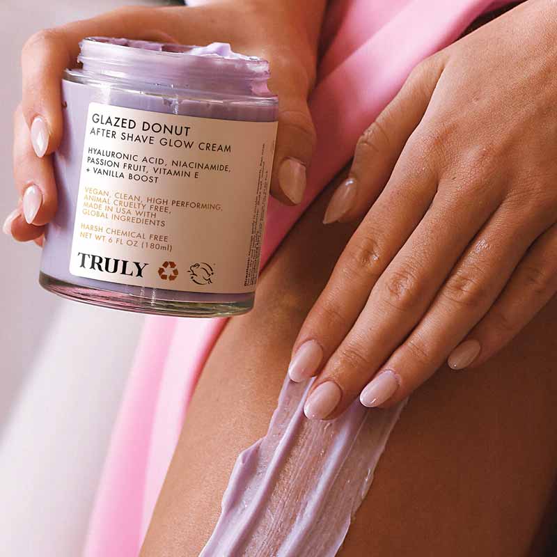 Truly Beauty Glazed Donut After Shave Glow Cream