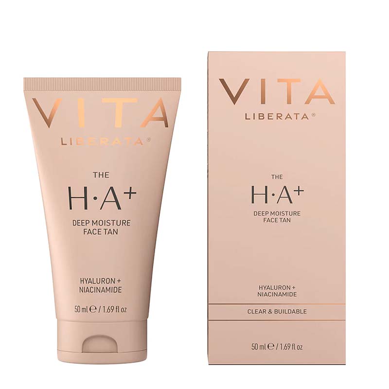 Vita Liberata, Vita Liberata The H.A+ Deep Moisture Face Tan with Niacinamide, Facial Tan Cream