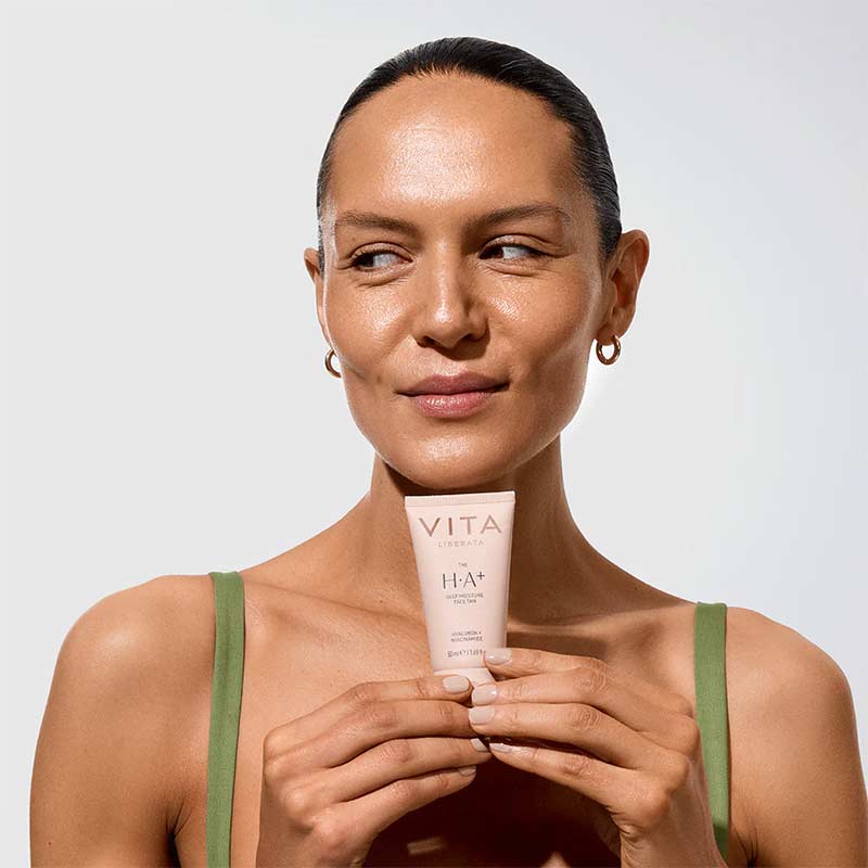 Vita Liberata, Vita Liberata The H.A+ Deep Moisture Face Tan with Niacinamide, Face Glow, Holiday Glow